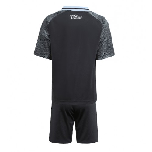 Aston Villa Gostujuci Dres za Dječji 2025-26 Kratak Rukavima (+ kratke hlače)